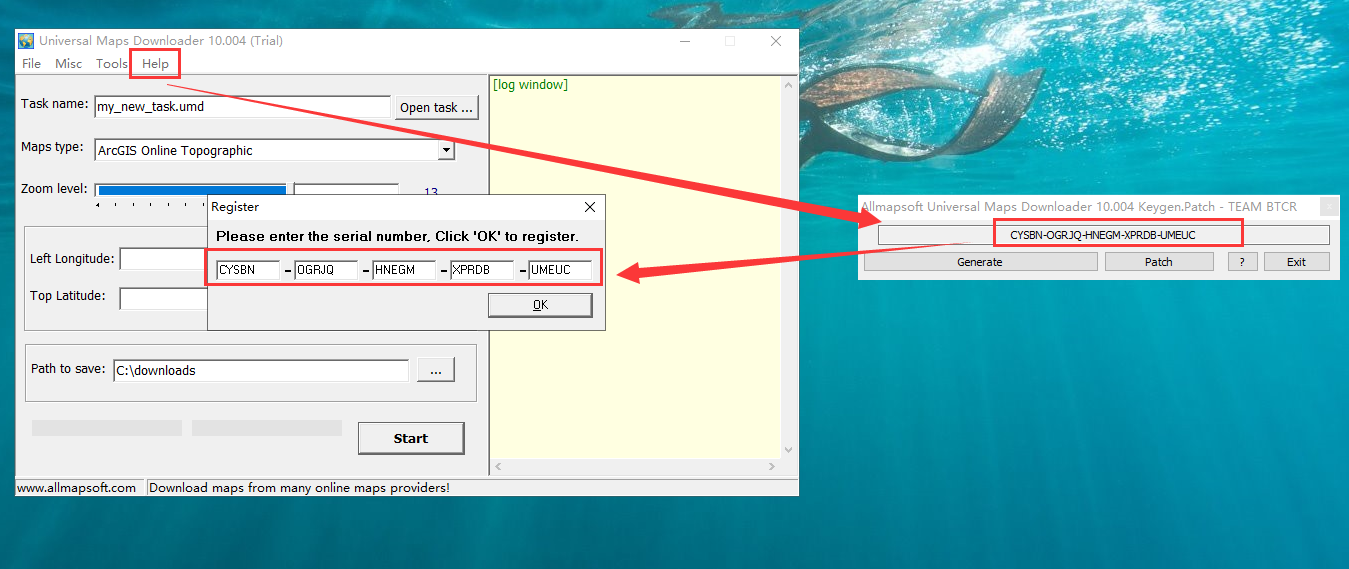 Universal Maps Downloader v10.004【地图下载类软件】免费破解版安装图文教程