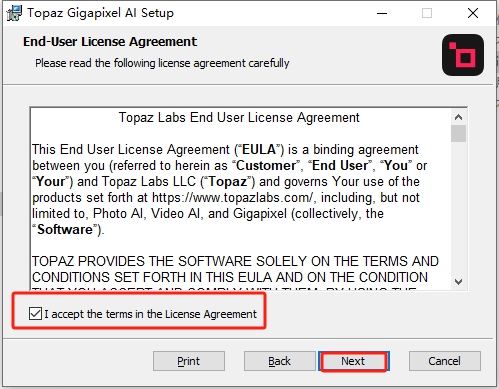 Topaz Gigapixel AI 8.2.0中文激活版+安装教程安装图文教程