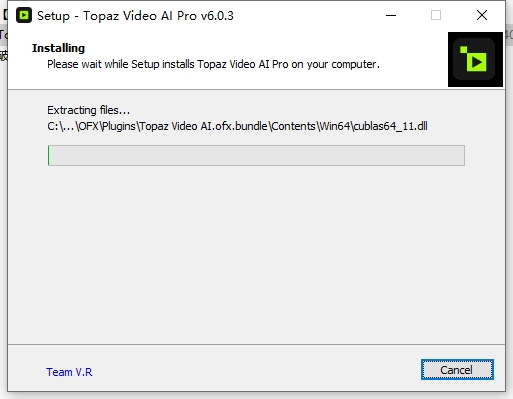 Topaz Video AI 6.0.3汉化激活版版安装图文教程