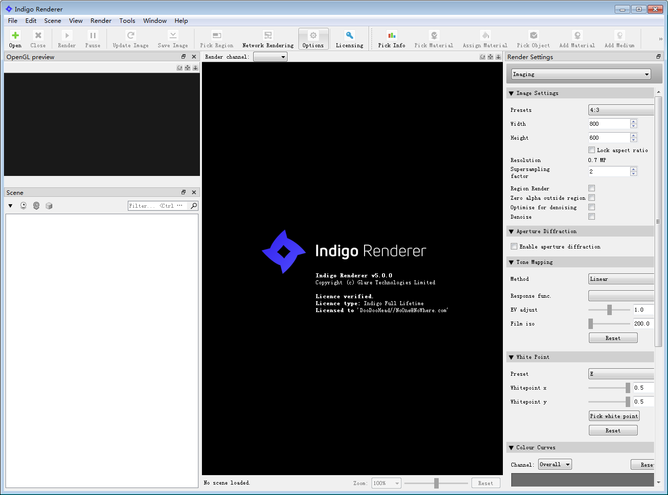 Indigo Renderer v5.0.0 for C4D/Blender/3DS Max/SketchUp 【真实光线跟踪物理渲染器】破解版免费下载安装图文教程