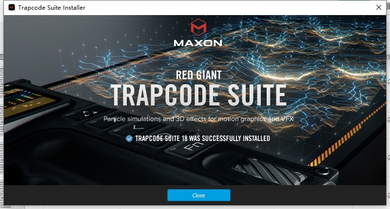 AE/PR红巨人粒子特效套装插件：Trapcode Suite 18.1.0 英文破解版安装图文教程