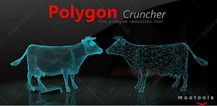 Polygon Cruncher v12.25 – Maya3DsMax模型优化插件 Polygon Cruncher v12.25 – Maya3DsMax模型优化插件