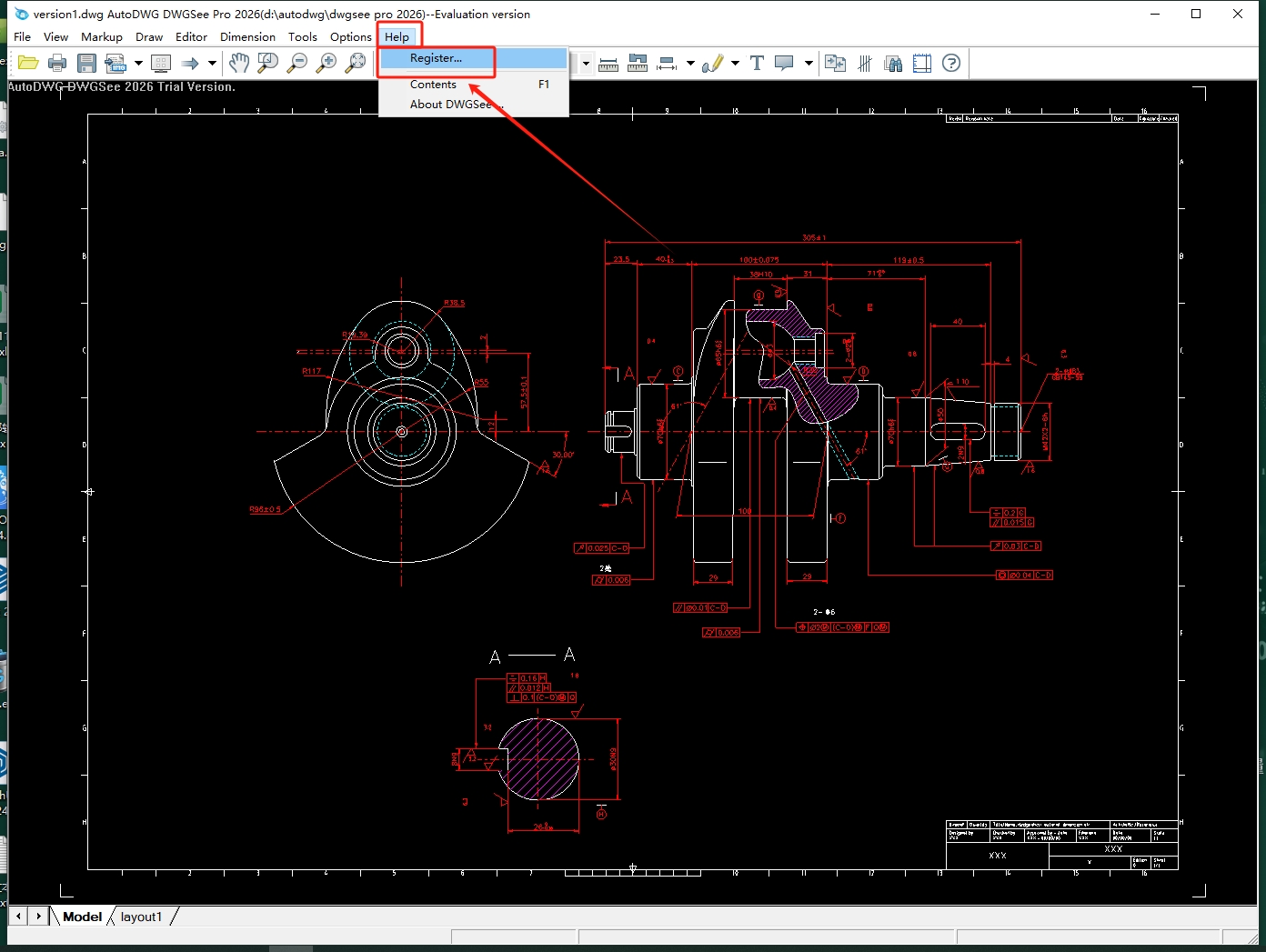 AutoDWG DWGSee Pro 2026 v6.51英文免费破解版安装图文教程
