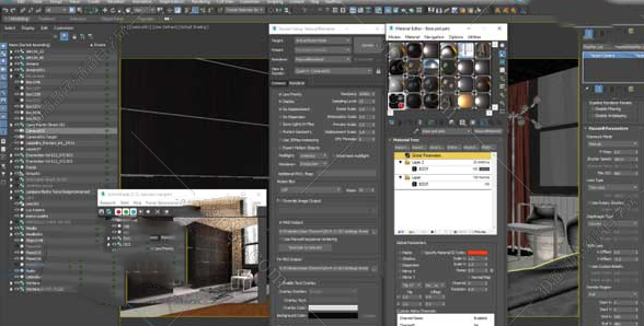 3DMax渲染器：Maxwell Render v4.2.4 For 2011 – 2019
