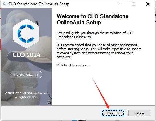 CLO Standalone OnlineAuth 2024.1（三维服装设计软件）破解版安装图文教程