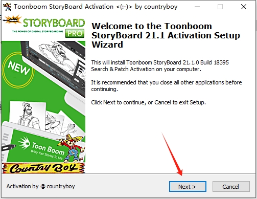 Toon Boom Storyboard Pro 20.1免费破解版安装图文教程