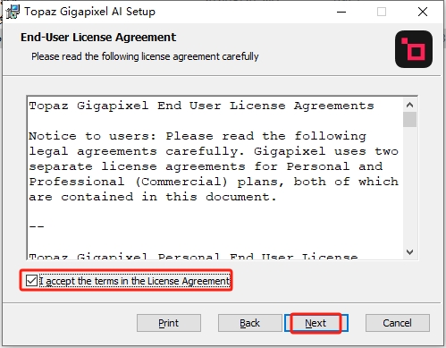 Topaz Gigapixel AI 7.3.2英文激活版+安装教程安装图文教程