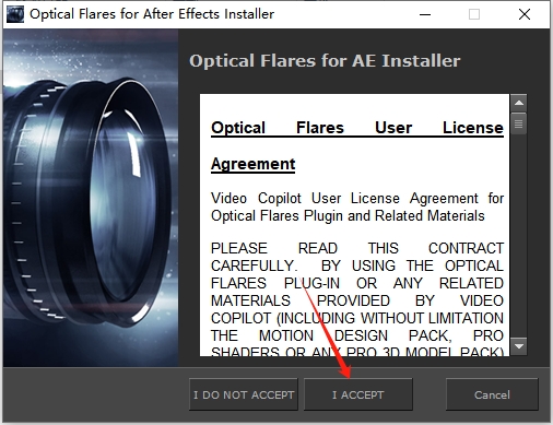 AE镜头光晕插件Optical Flaresv1.3.5 CS3-CC2015免费破解版下载安装图文教程