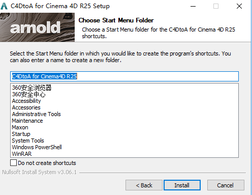 C4D阿诺德渲染器插件：Solid Angle Cinema 4D To Arnold v4.0.0.1 免费下载安装图文教程