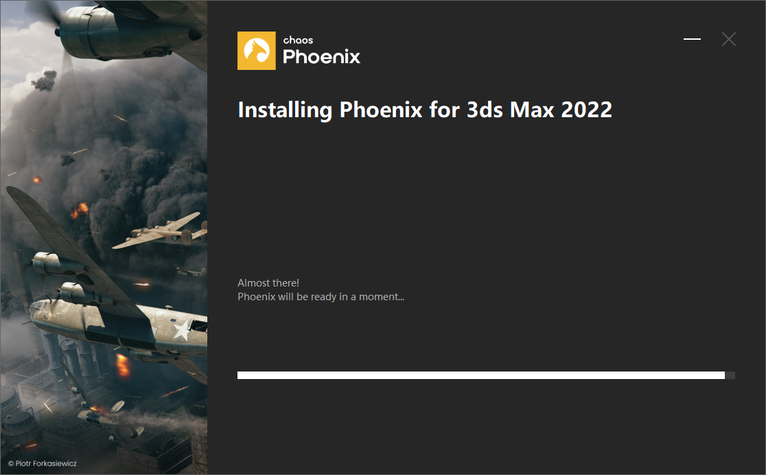 Chaos Phoenix 5.10.00 for 3dmax 2018-2023最新激活版安装图文教程
