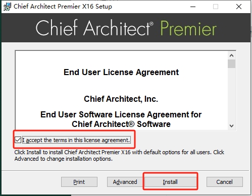 Chief Architect Premier X16官方完整激活版安装图文教程