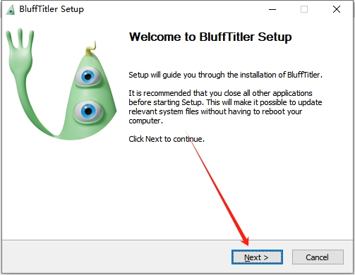BluffTitler 15.8.1.9（3D字幕软件）汉化破解版安装图文教程