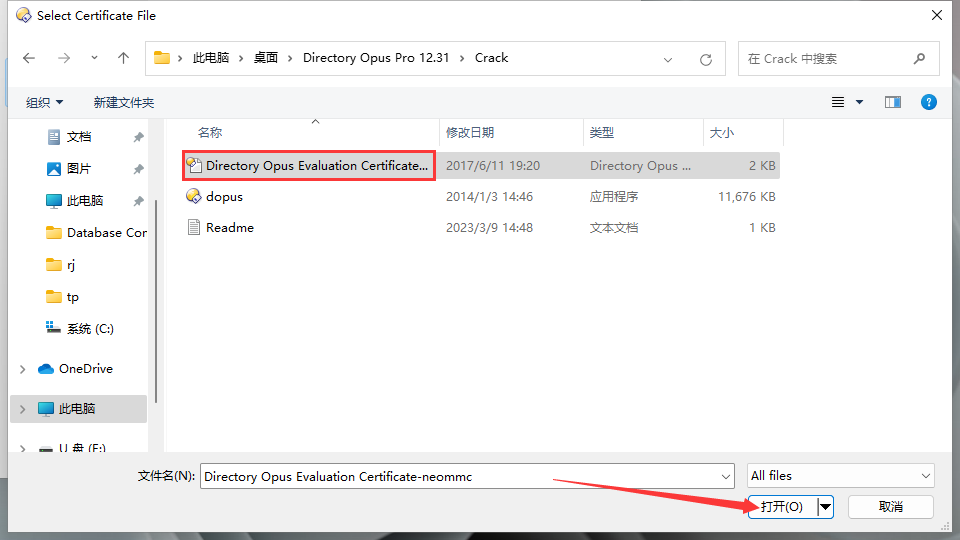 Directory Opus Pro 12.31文件管理工具中文破解版安装图文教程