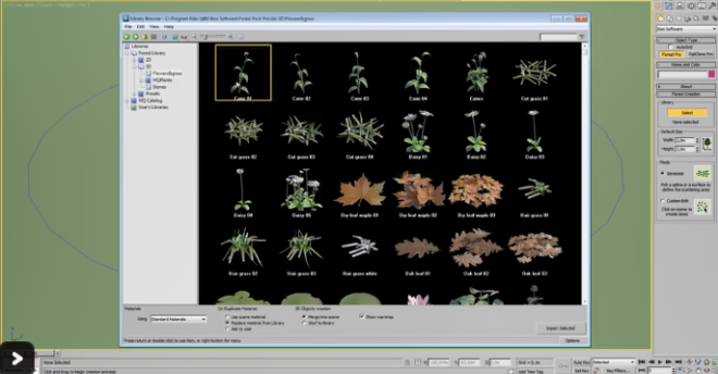 3dsMax种树插件：Forest Pack Pro v6.2.1 For 3dmax 2020