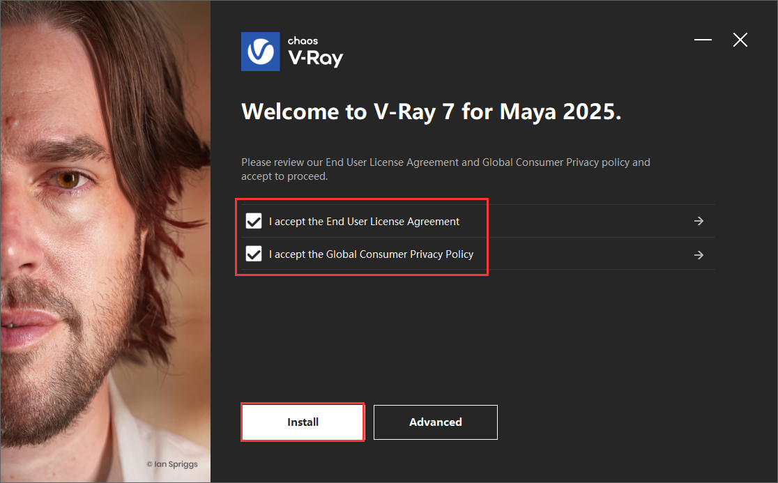 V-Ray 7.00.02 for Maya 2022-2025英文激活版（附安装教程）安装图文教程