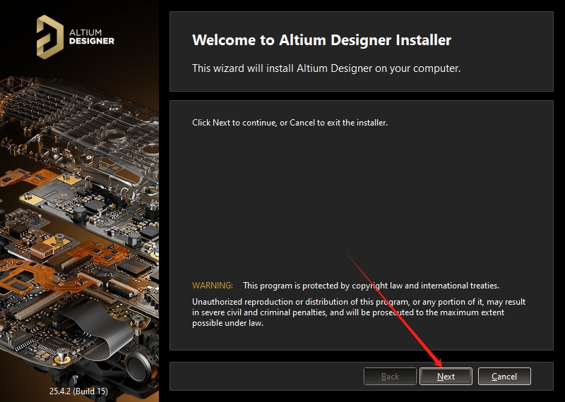 AD专业的PCB设计软件：Altium Designer 25.4.2最新免费版安装图文教程