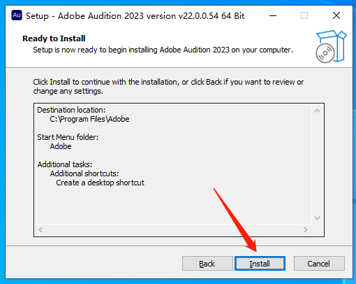 Adobe Audition 2023 v22.0.0.54【附安装教程】直装破解版安装图文教程