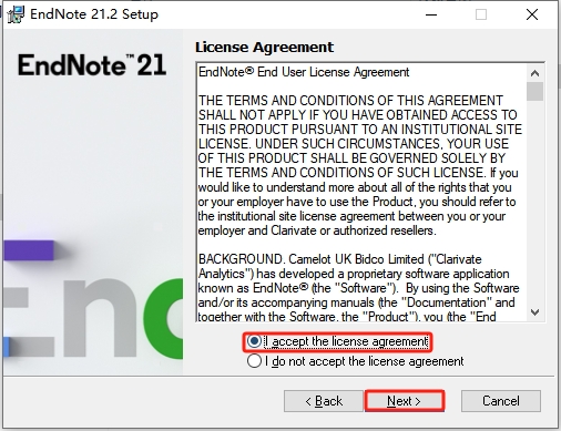EndNote 21.2（免费安装包）破解版安装图文教程