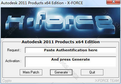 Autodesk revit2011激活码【Revit2011注册机】序列号生成器