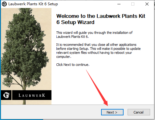SketchUp草图大师植物树木生成插件：Laubwerk Plants Kit 6安装图文教程