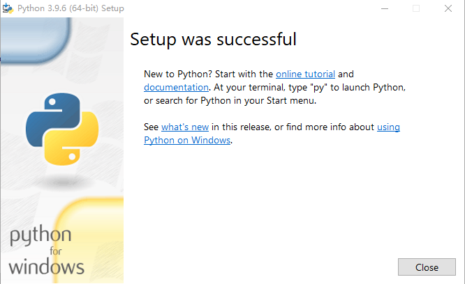 Python 3.9.6 编程软件正式版安装图文教程