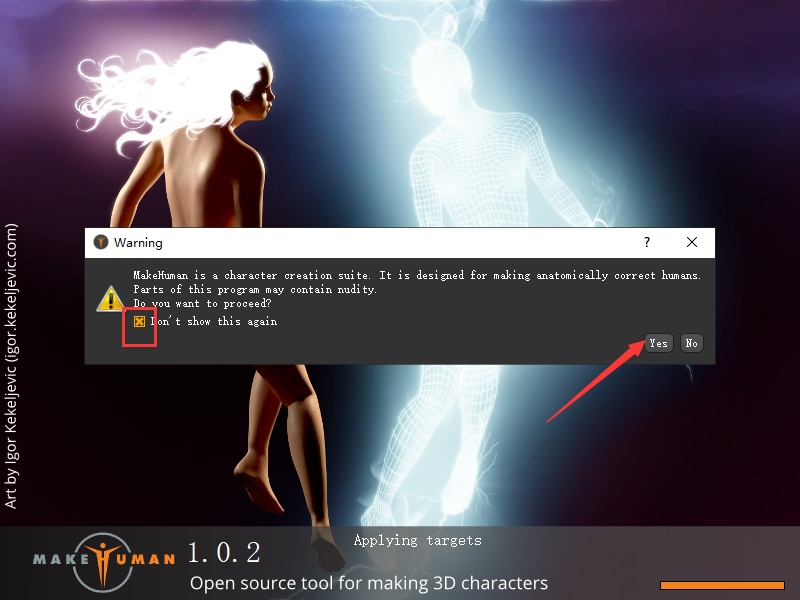 makehuman v1.0.2【3D人物角色快速建模软件】免费破解版安装图文教程