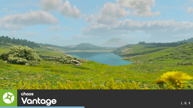 【实时光线追踪渲染软件免费下载】Chaos Vantage v1.8.4英文破解版+破解补丁安装图文教程