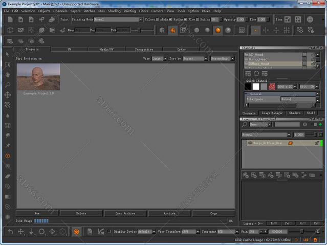 The Foundry Mari 2.5【Mari 2.5破解版】中文破解版 The Foundry Mari 2.5【Mari 2.5破解版】中文破解版