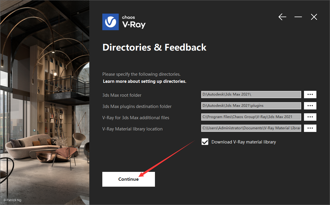 VRay5.2001 for 3dmax2016-2022【VR5.2001渲染器】汉化版破解版下载安装图文教程