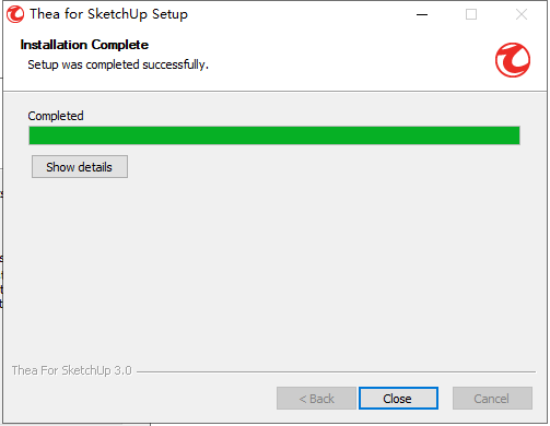 Thea for SketchUp v3.0.1【支持SU2018-2021】免费破解版安装图文教程