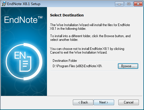 EndNote X8.1【文献管理软件】中文破解版下载安装图文教程
