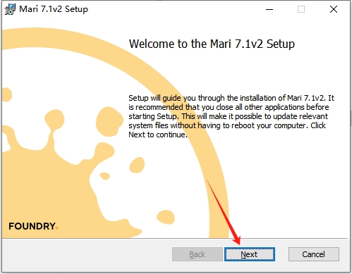 The Foundry Mari 7.1v2（3D绘画工具）免费激活版+破解文件安装图文教程