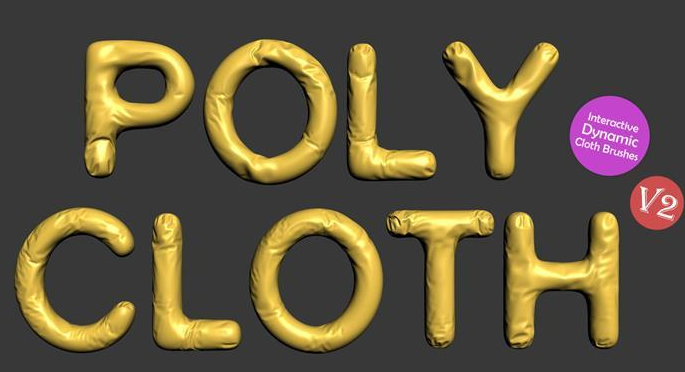 PolyCloth v2.06 for 3dsmax 2016-2024（3DS MAX布料模拟动画插件下载）免费版