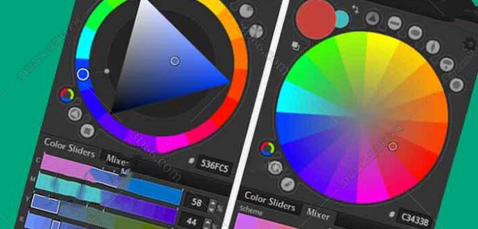 Photoshop专业配色插件：Coolorus v2.5.17中文版