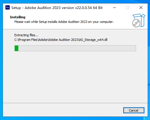 【AU 2023下载】Adobe Audition 2023 v22.0.0.54中文特别破解版安装图文教程