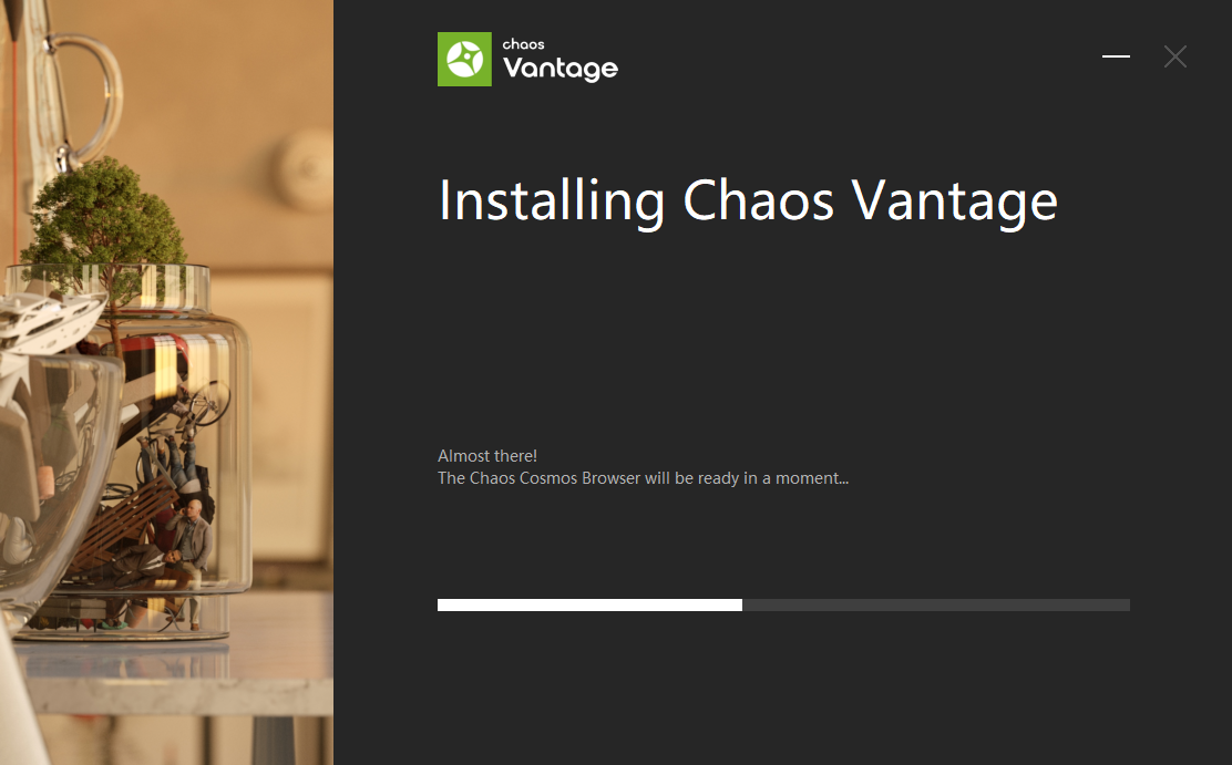 【实时光线追踪渲染软件免费下载】Chaos Vantage v1.8.4英文破解版+破解补丁安装图文教程