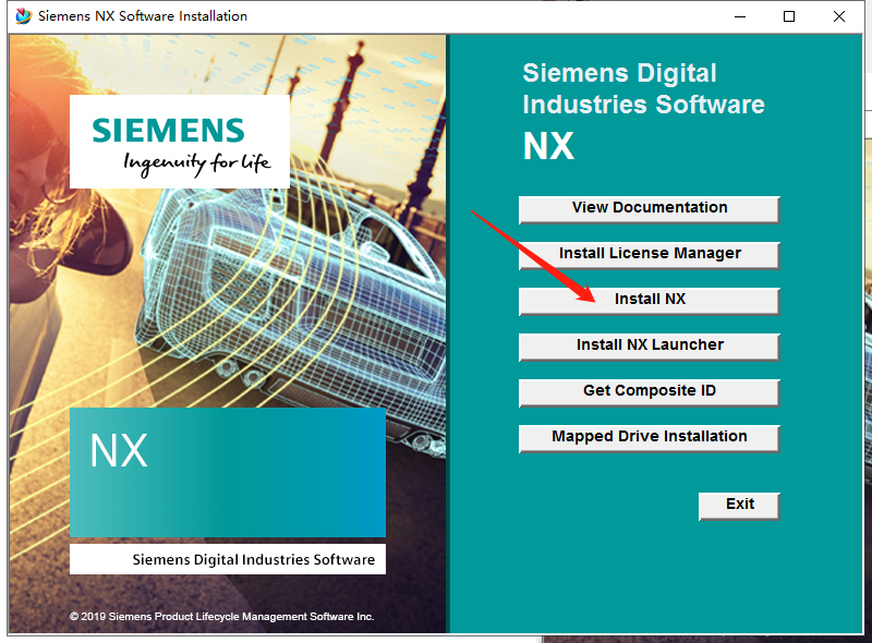 【Siemens UG NX1899下载】中文破解版版安装图文教程