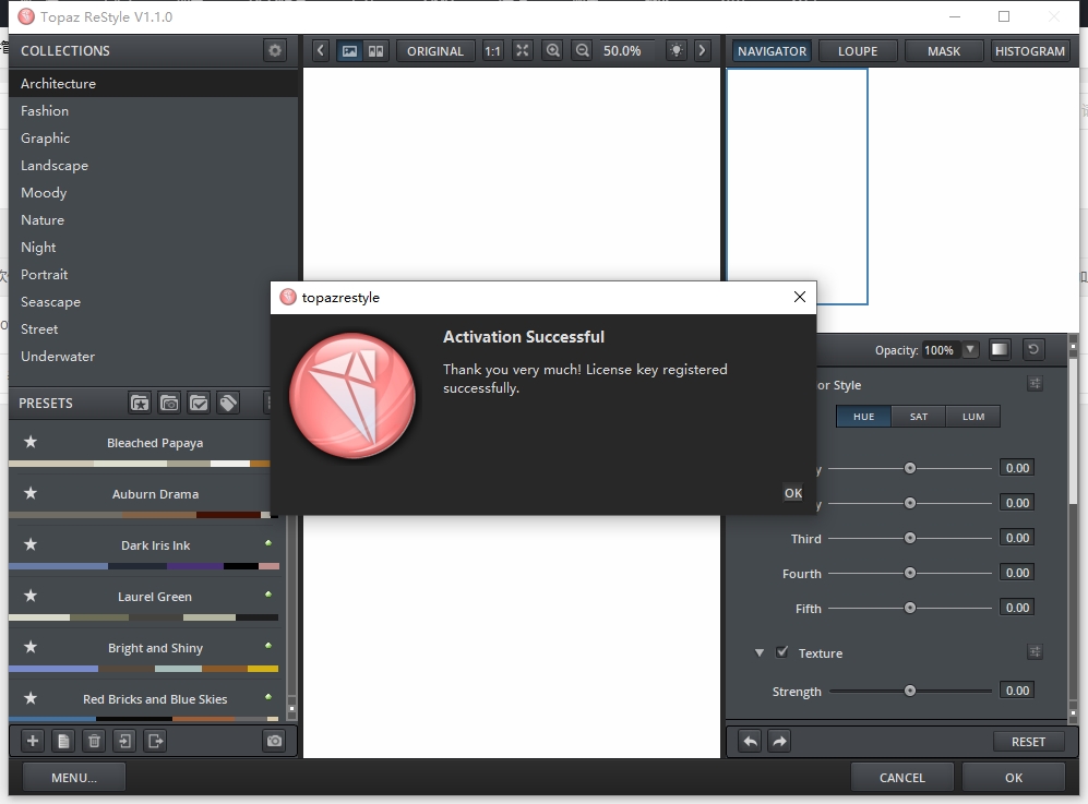 Adobe Photoshop[PS]调色滤镜插件Topaz ReStyle v1.1.0安装图文教程