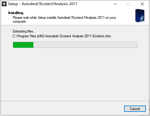 Autodesk Ecotect Analysis 2011【光照分析系统】繁体中文破解版安装图文教程
