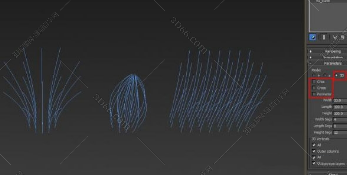 3DMAX 2016插件MCG脚本创建复杂的样条线网格或 X 网格