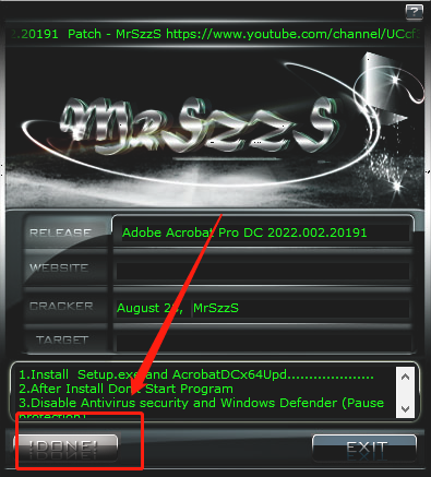 Adobe Acrobat Reader DC v2022.002.20212【附安装教程】中文破解版安装图文教程