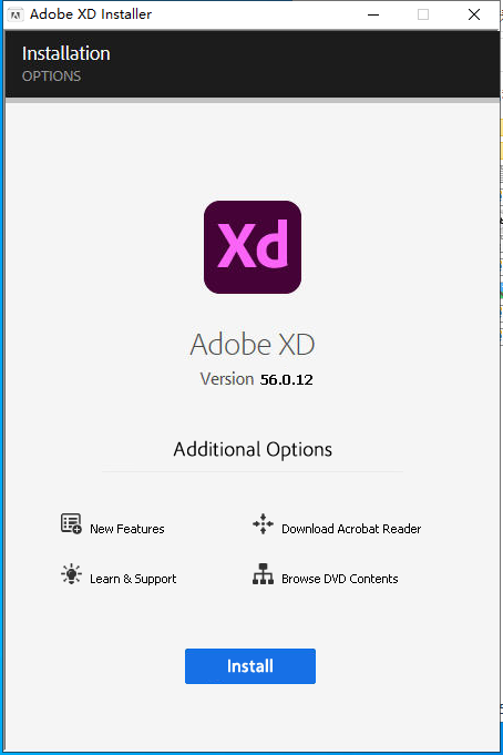 【Adobe Experience Design软件下载】Adobe XD v56.0.12中文免费版安装图文教程