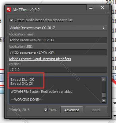 DreamWeaver cc2018破解版【DW cc2018】免序列号免安装版安装图文教程