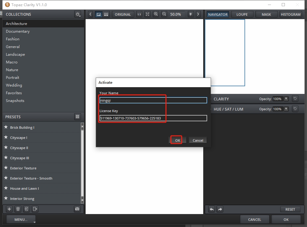 Photoshop对比智能调节滤镜：Topaz Clarity v1.1.0安装图文教程