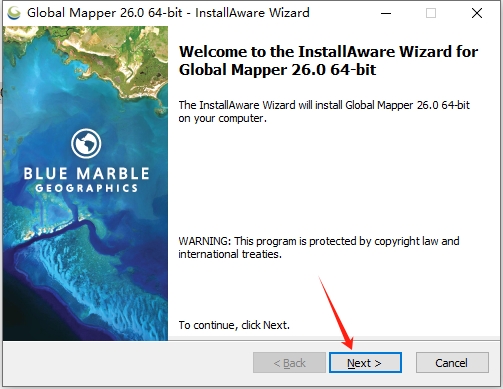Global Mapper 26.0（英文版+破解补丁）最新激活版安装图文教程