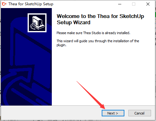 SketchUp草图大师Thea Render渲染器： v1.5.07.480.1447安装图文教程