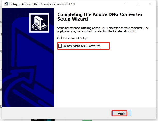 Adobe DNG Converter 17.0中文免费版安装图文教程