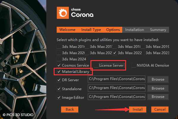 Corona 9.3 for 3dmax2016-2024正式完整中文破解版安装图文教程