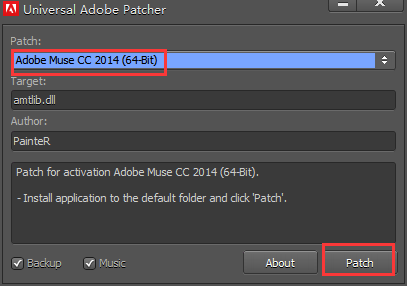 Adobe Muse CC2014中文版【Mu CC2014破解版】中文破解版安装图文教程