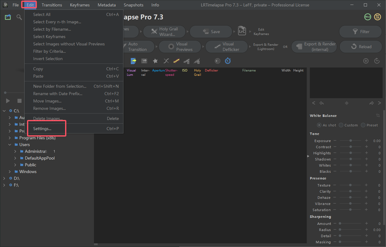 延时摄影制作软件下载：LRTimelapse 7.3.0最新免费版安装图文教程